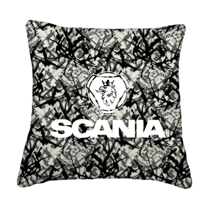 Puder scania griff - Grå busplys - KJoF - Sort nappa - 