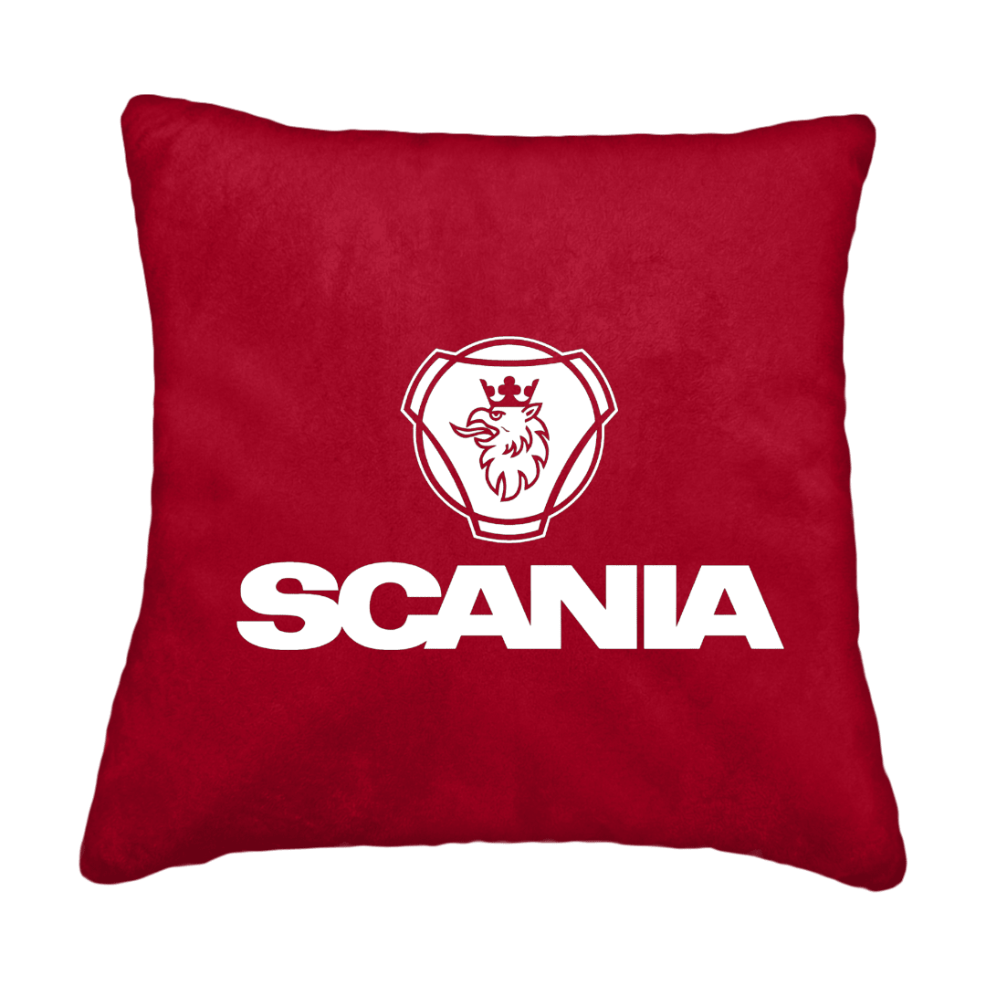 Puder scania griff - Rød - KJoF - Sort nappa - 