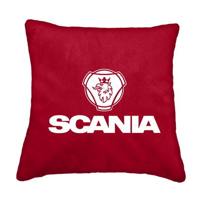 Puder scania griff - Rød - KJoF - Sort nappa - 