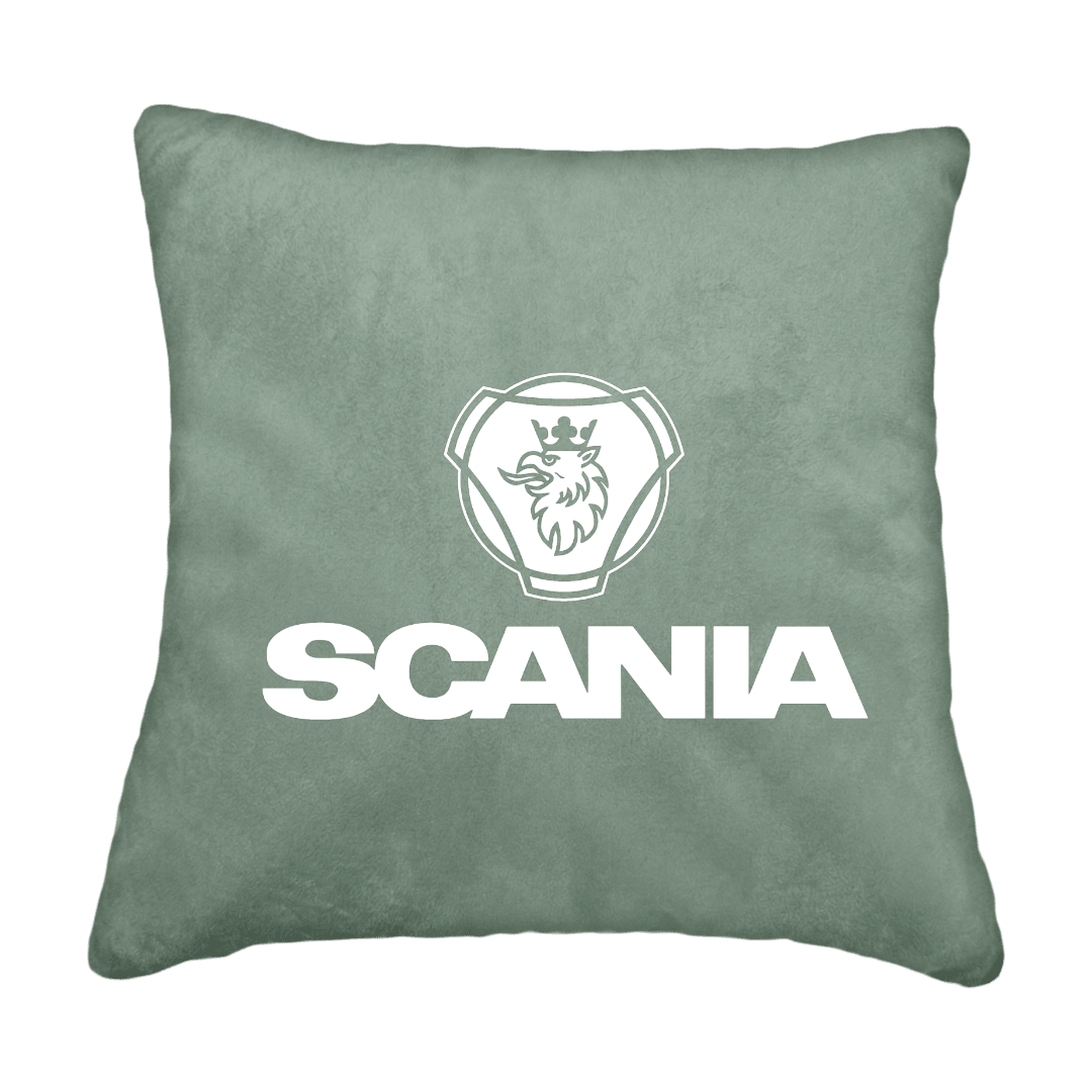 Puder scania griff - Salviegrøn - KJoF - Sort nappa - 