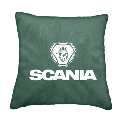 Puder scania griff - Skovgrøn - KJoF - Sort nappa - 