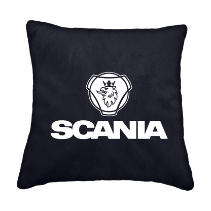 Puder scania griff - Stålgrå - KJoF - Sort nappa - 
