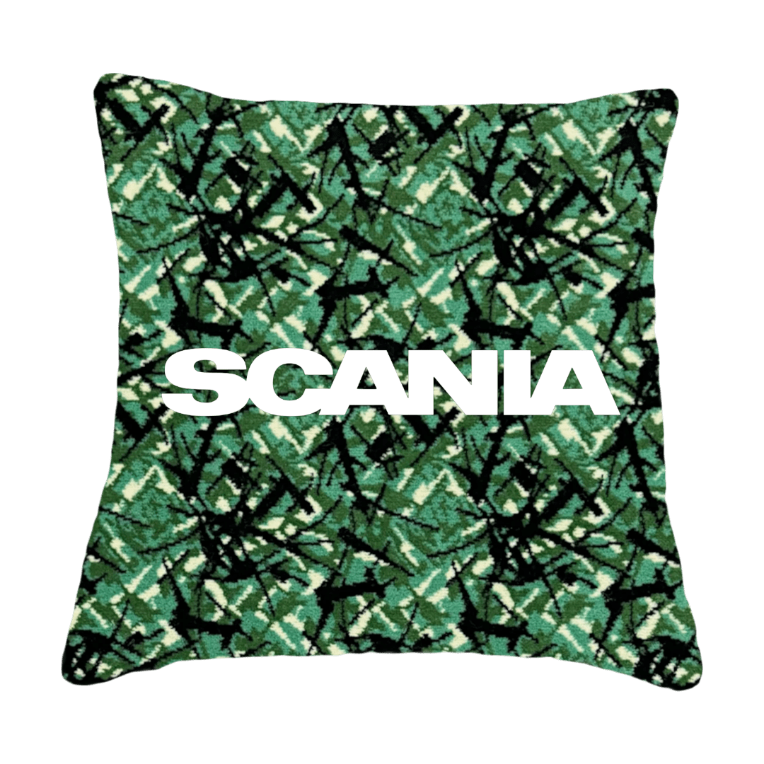 Puder scania - Grøn busplys - KJoF - Sort nappa - 