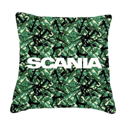 Puder scania - Grøn busplys - KJoF - Sort nappa - 