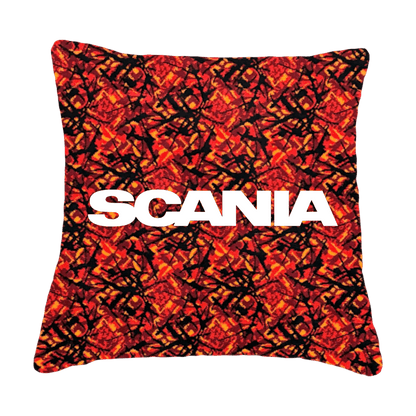 Puder scania - Rød busplys - KJoF - Sort nappa - 