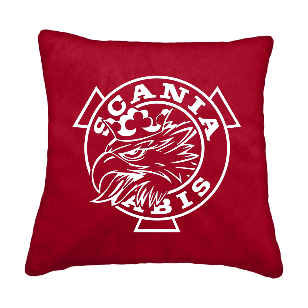 Puder scania vabis - Rød - KJoF - Sort nappa - 