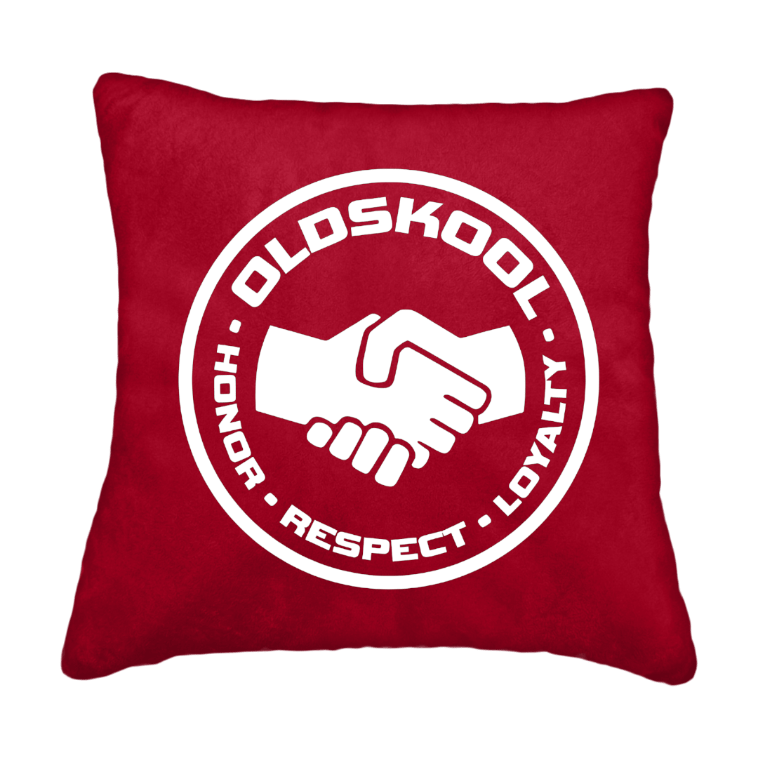 Puder shake hands - Rød - KJoF - Sort nappa - 