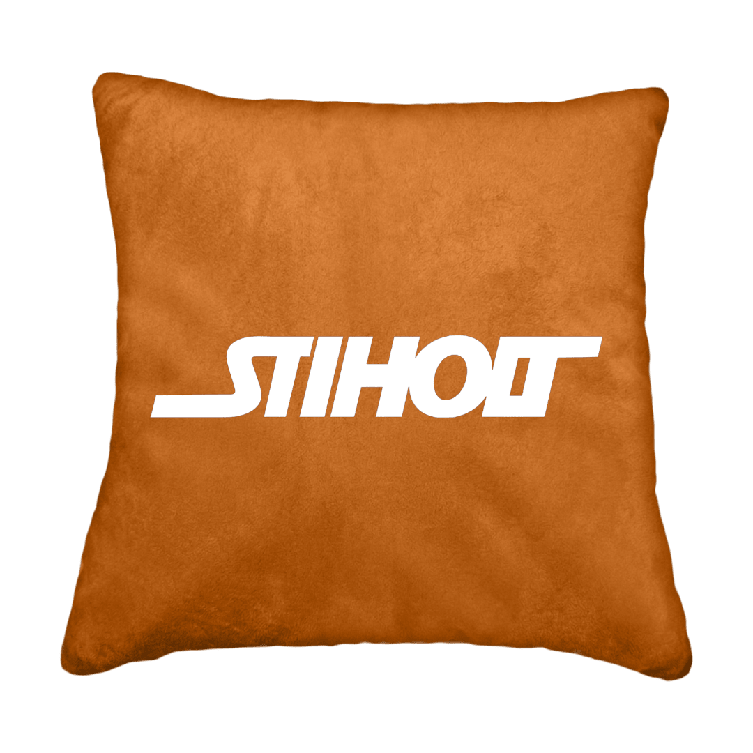 Puder stiholt - Cognac - KJoF - Sort nappa - 