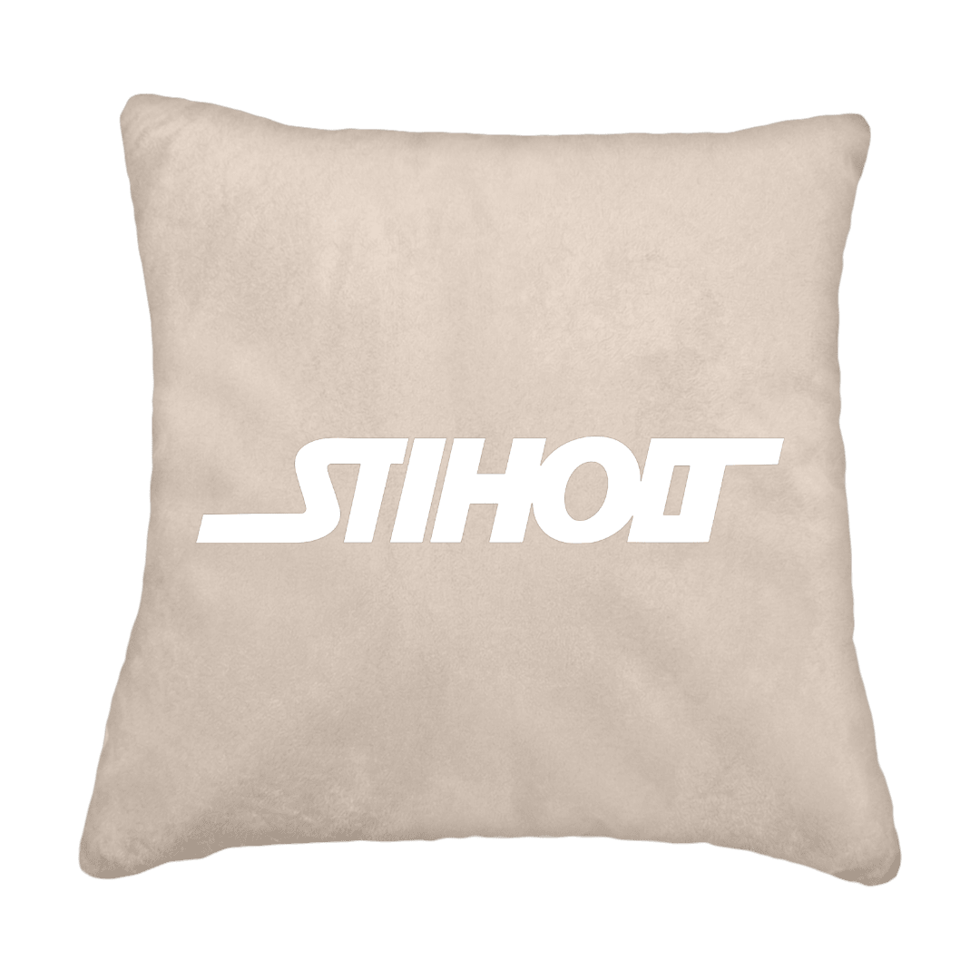 Puder stiholt - Cream - KJoF - Sort nappa - 