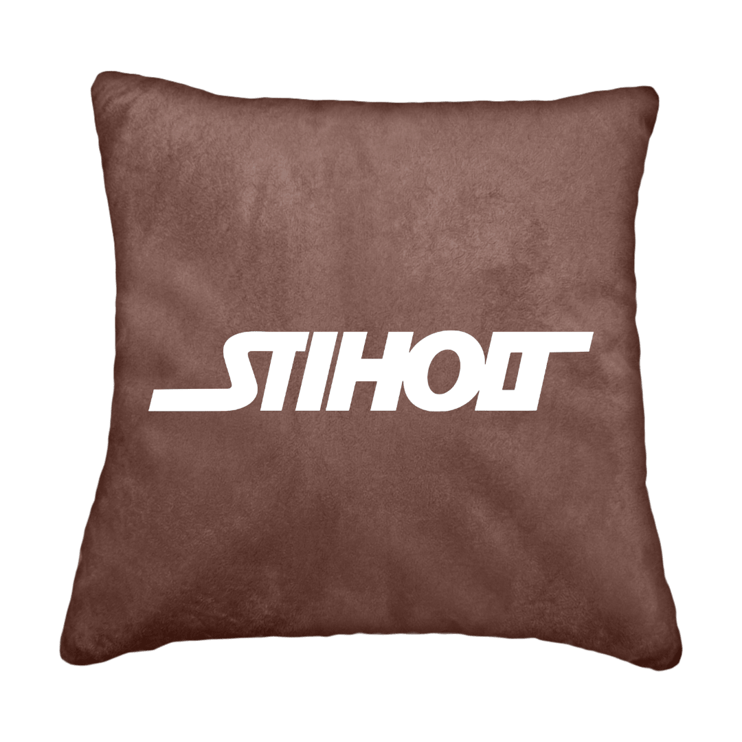 Puder stiholt - Mokkabrun - KJoF - Sort nappa - 