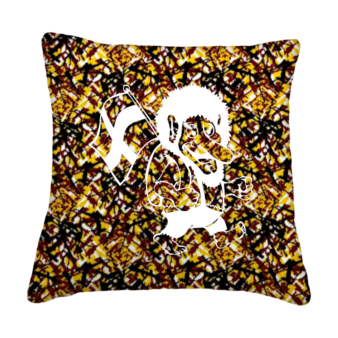 Puder trold - Gul busplys - KJoF - Sort nappa - 