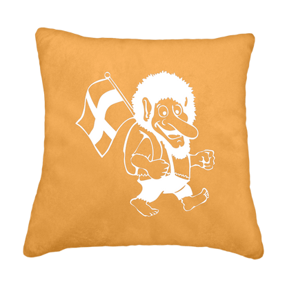 Puder trold - sennepsgul - KJoF - Sort nappa - 