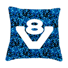 Puder V8 - Blå busplys - KJoF - Sort nappa - 