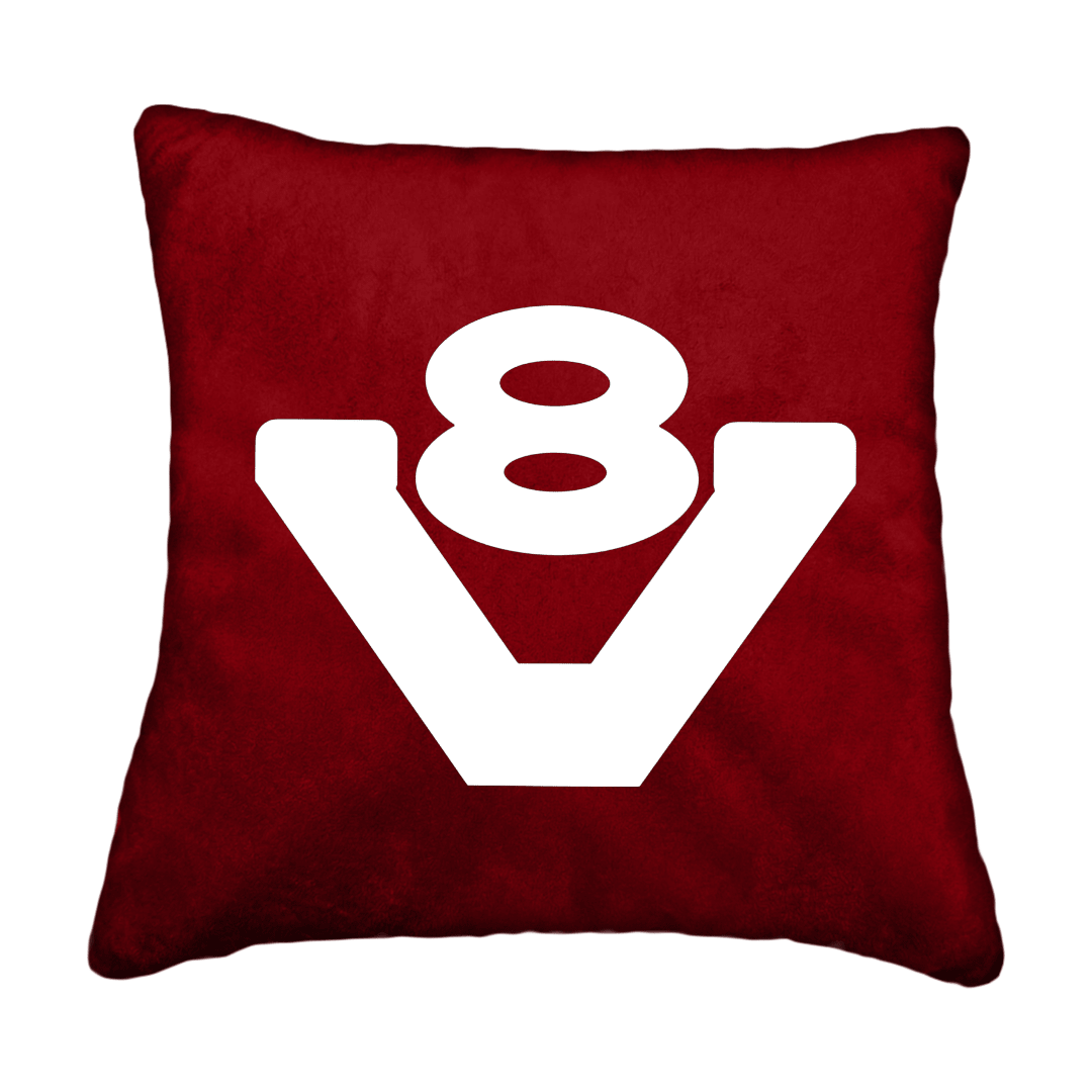 Puder V8 - Bordeaux - KJoF - Sort nappa - 