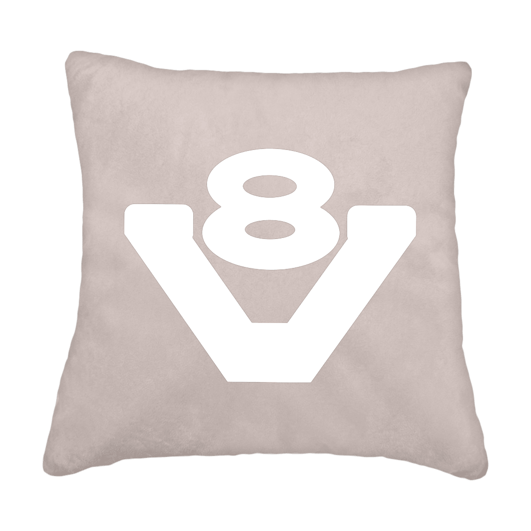 Puder V8 - Duegrå - KJoF - Sort nappa - 