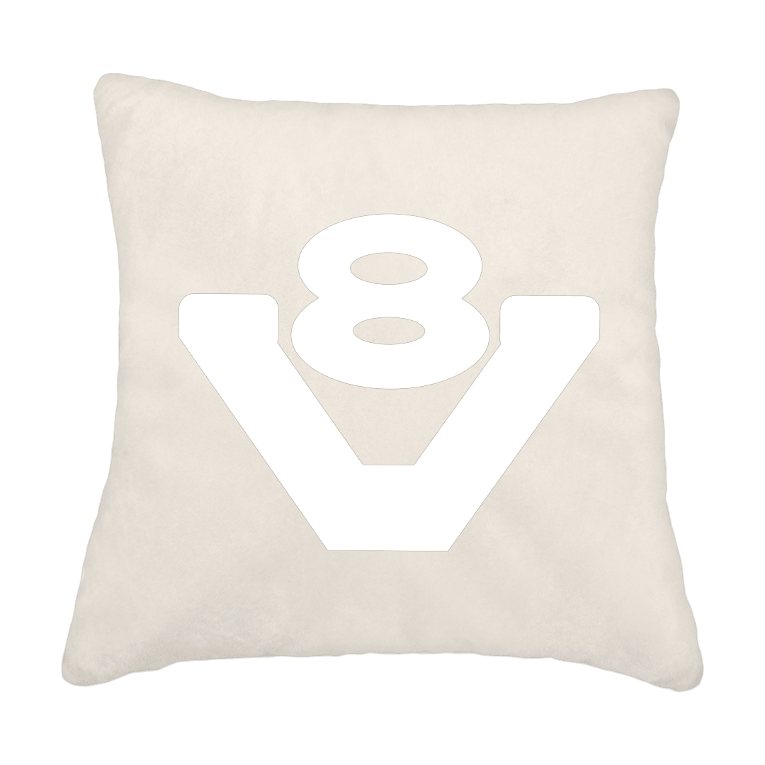 Puder V8 - Elfenben - KJoF - Sort nappa - 