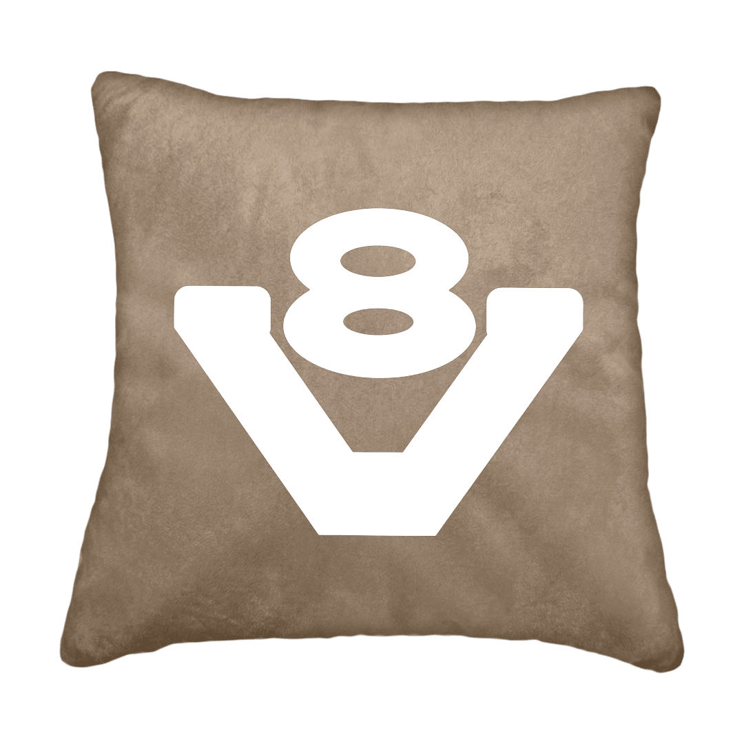 Puder V8 - Fossilgrå - KJoF - Sort nappa - 