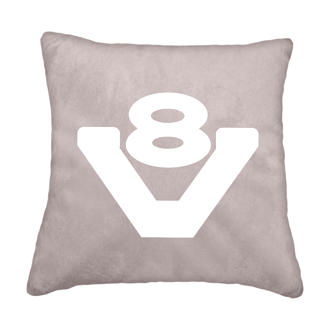 Puder V8 - Gråt - KJoF - Sort nappa - 