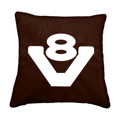 Puder V8 - Kaffebrun - KJoF - Sort nappa - 