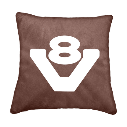 Puder V8 - Mokkabrun - KJoF - Sort nappa - 