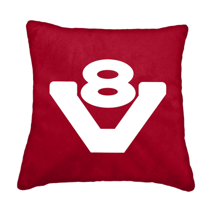 Puder V8 - Rød - KJoF - Sort nappa - 