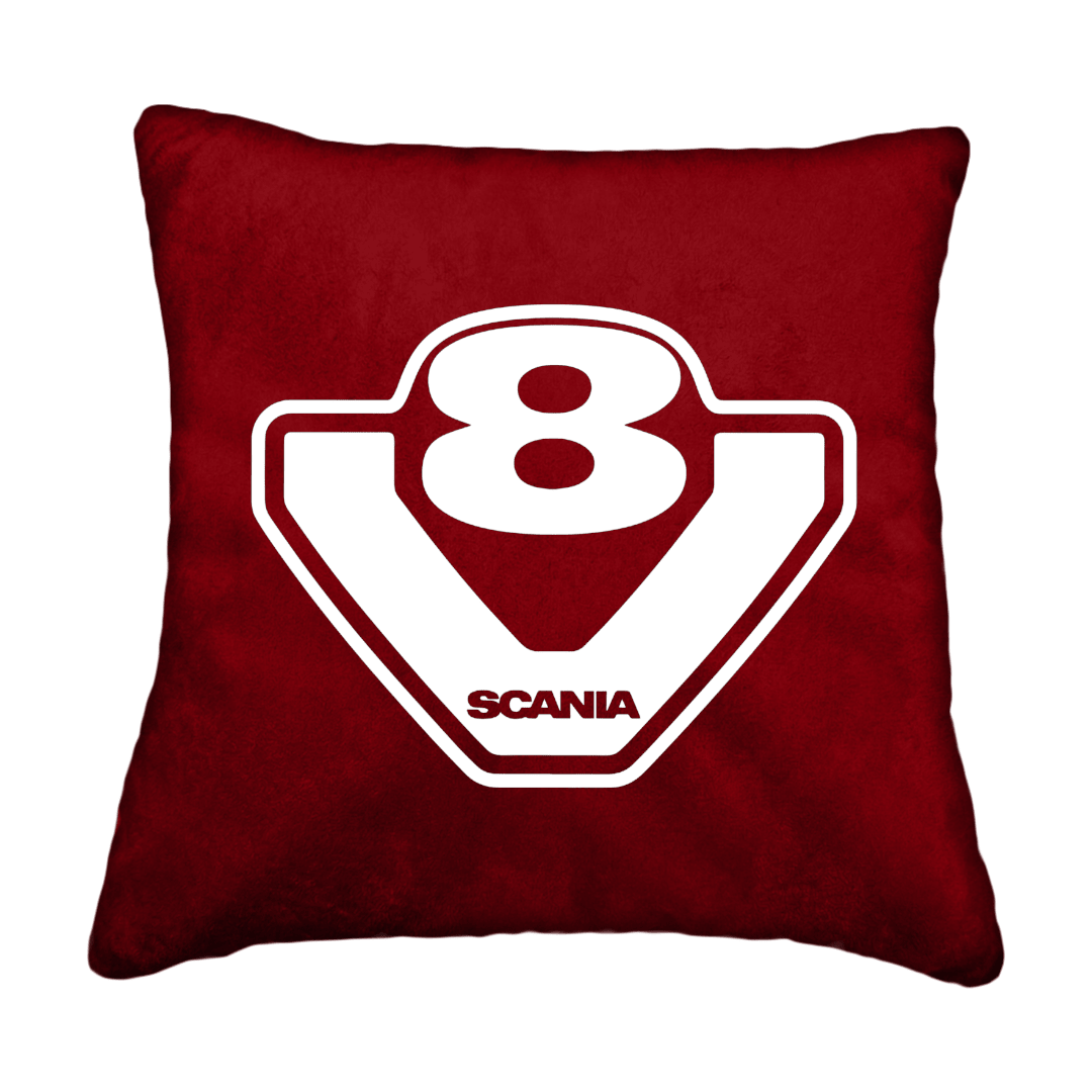 Puder v8 scania - Bordeaux - KJoF - Sort nappa - 