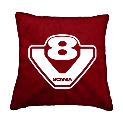 Puder v8 scania - Bordeaux - KJoF - Sort nappa - 
