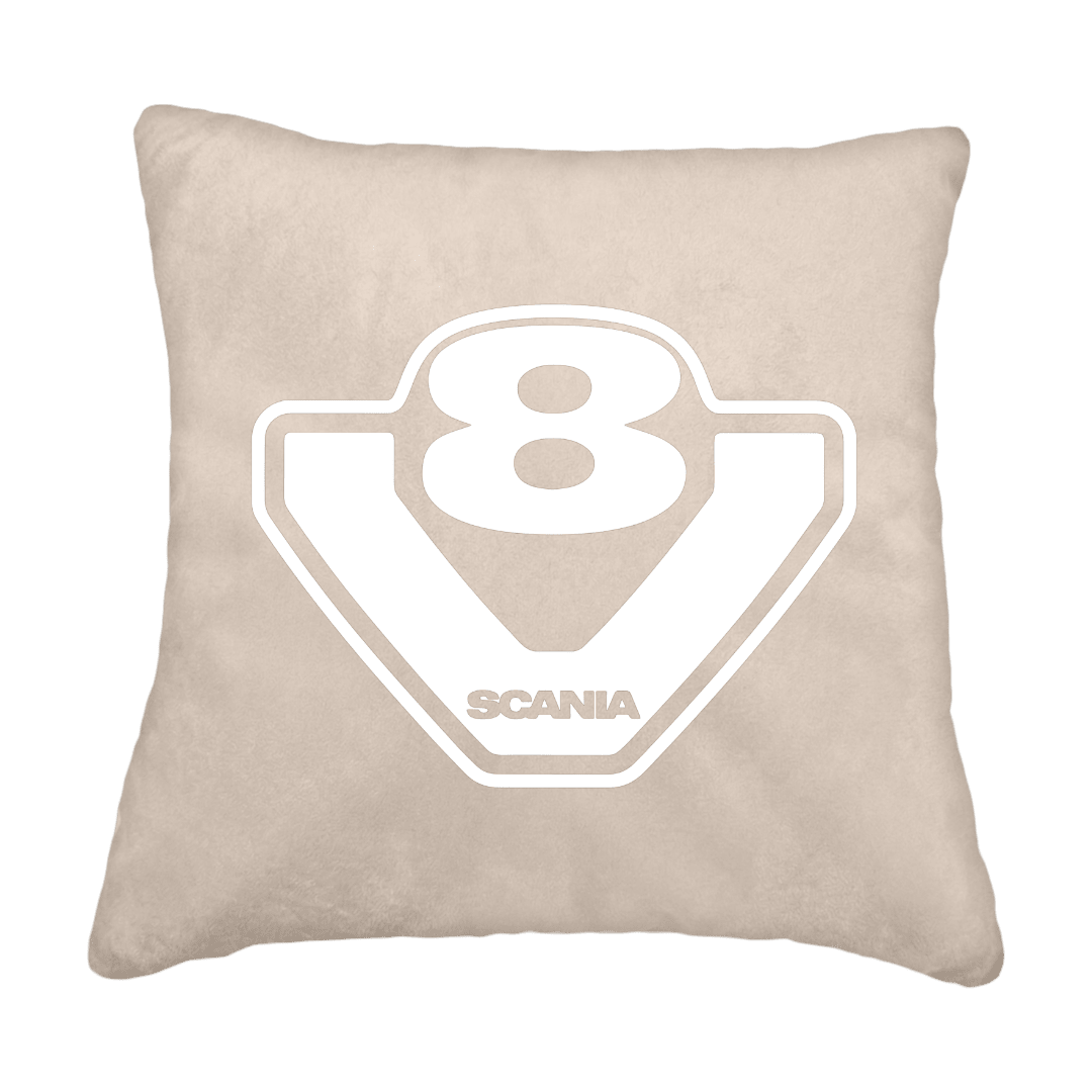 Puder v8 scania - Cream - KJoF - Sort nappa - 