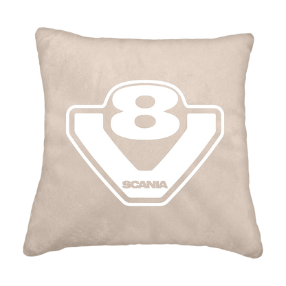 Puder v8 scania - Cream - KJoF - Sort nappa - 