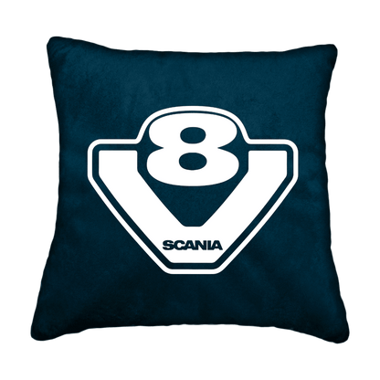 Puder v8 scania - Denimblå - KJoF - Sort nappa - 
