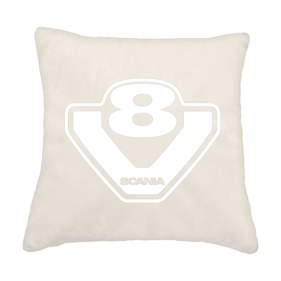 Puder v8 scania - Elfenben - KJoF - Sort nappa - 