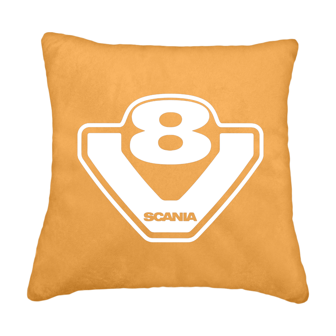 Puder v8 scania - sennepsgul - KJoF - Sort nappa - 