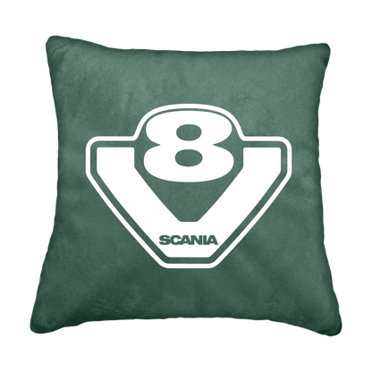 Puder v8 scania - Skovgrøn - KJoF - Sort nappa - 
