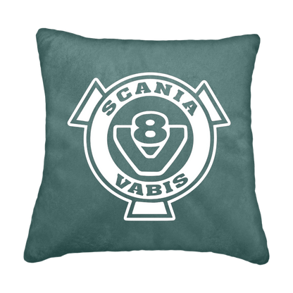 Puder V8 scania vabis - Aronagrøn - KJoF - Sort nappa - 