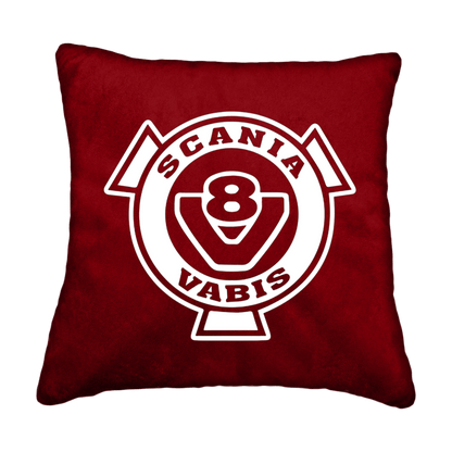 Puder V8 scania vabis - Bordeaux - KJoF - Sort nappa - 