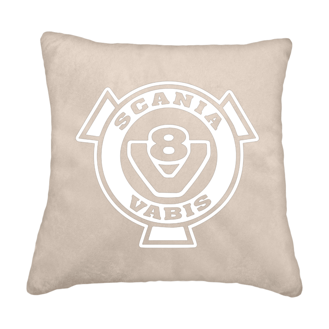 Puder V8 scania vabis - Cream - KJoF - Sort nappa - 