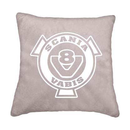 Puder V8 scania vabis - Gråt - KJoF - Sort nappa - 