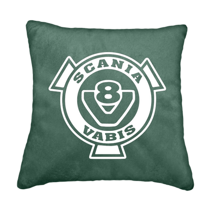 Puder V8 scania vabis - Skovgrøn - KJoF - Sort nappa - 