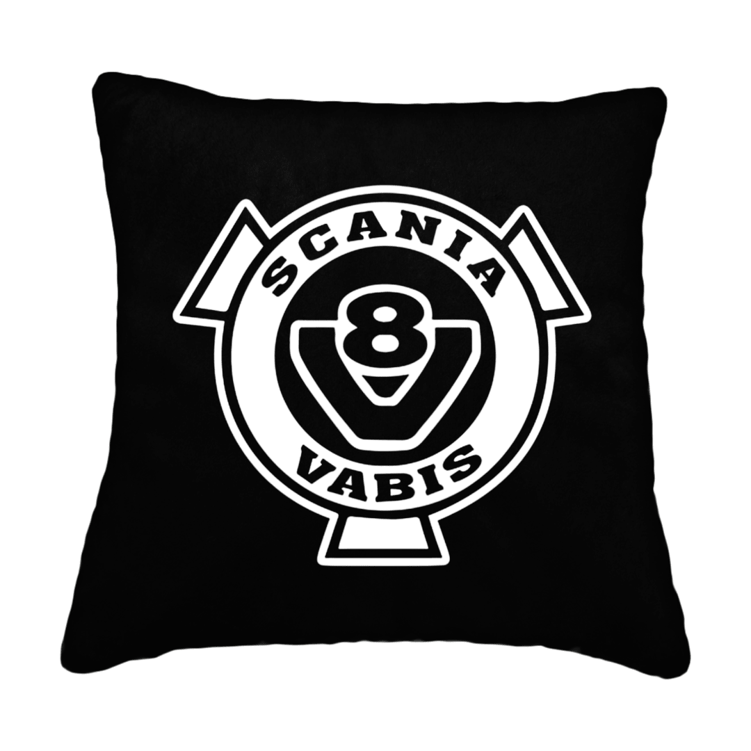 Puder V8 scania vabis - Sort - KJoF - Sort nappa - 