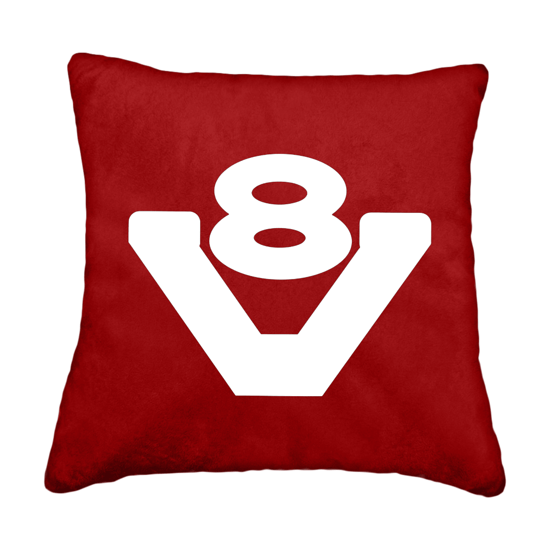 Puder V8 - Vinrød - KJoF - Sort nappa - 