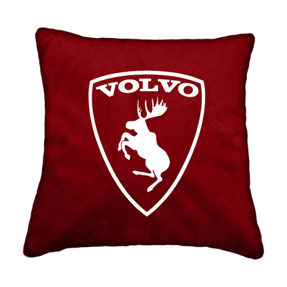Puder volvo logo - Bordeaux - KJoF - Sort nappa - 
