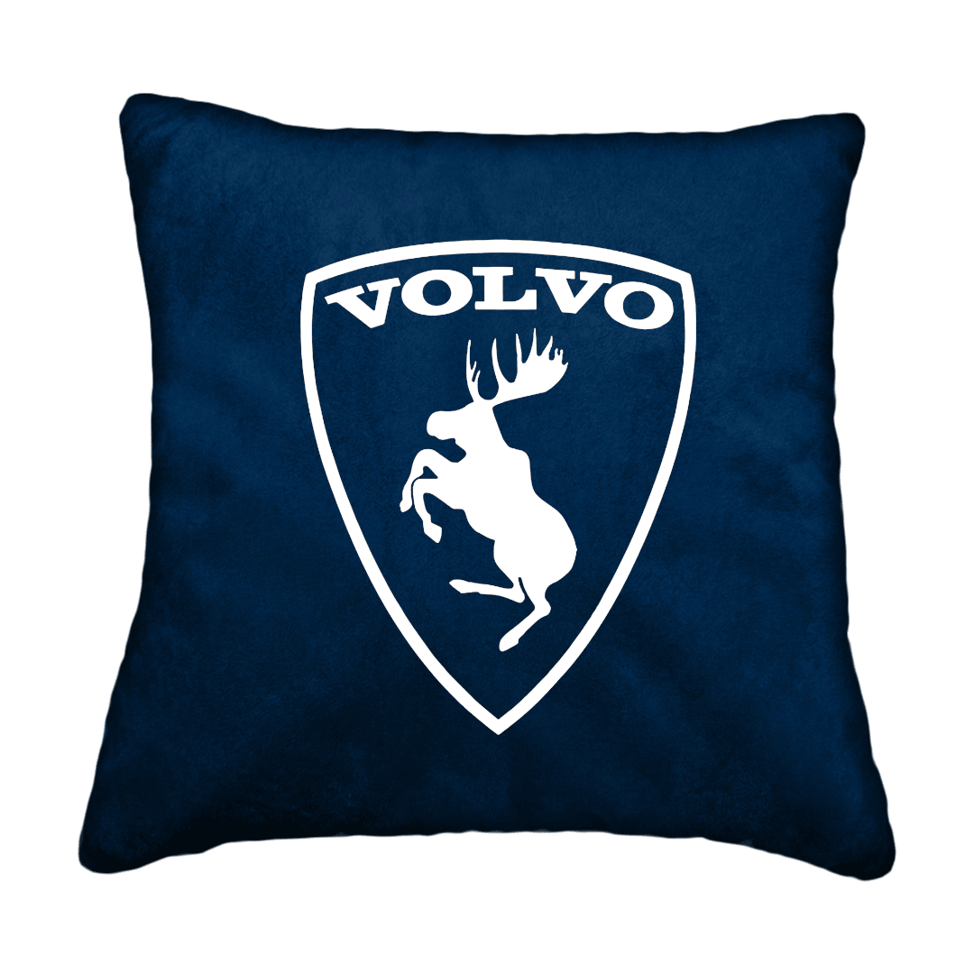 Puder volvo logo - cobaltblå - KJoF - Sort nappa - 