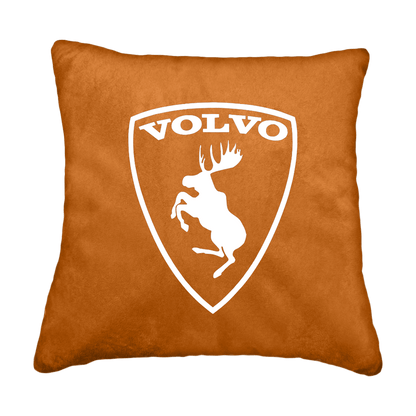 Puder volvo logo - Cognac - KJoF - Sort nappa - 