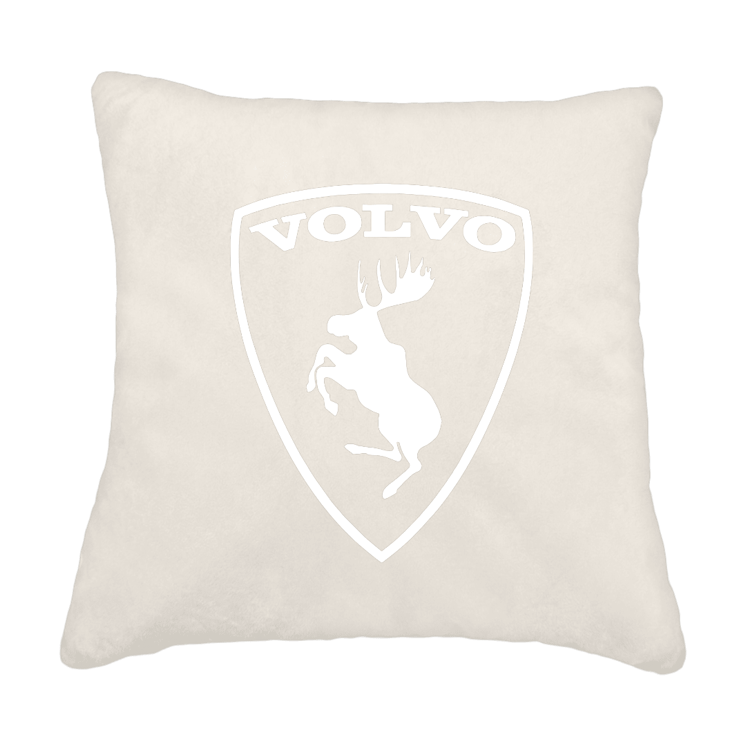 Puder volvo logo - Elfenben - KJoF - Sort nappa - 