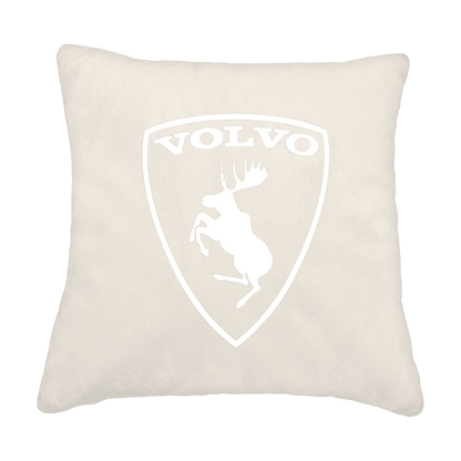 Puder volvo logo - Elfenben - KJoF - Sort nappa - 