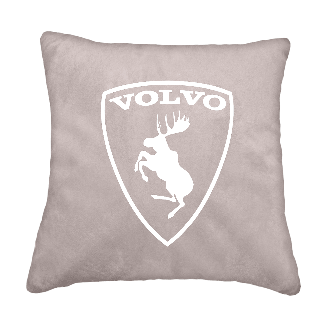 Puder volvo logo - Gråt - KJoF - Sort nappa - 
