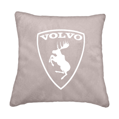 Puder volvo logo - Gråt - KJoF - Sort nappa - 