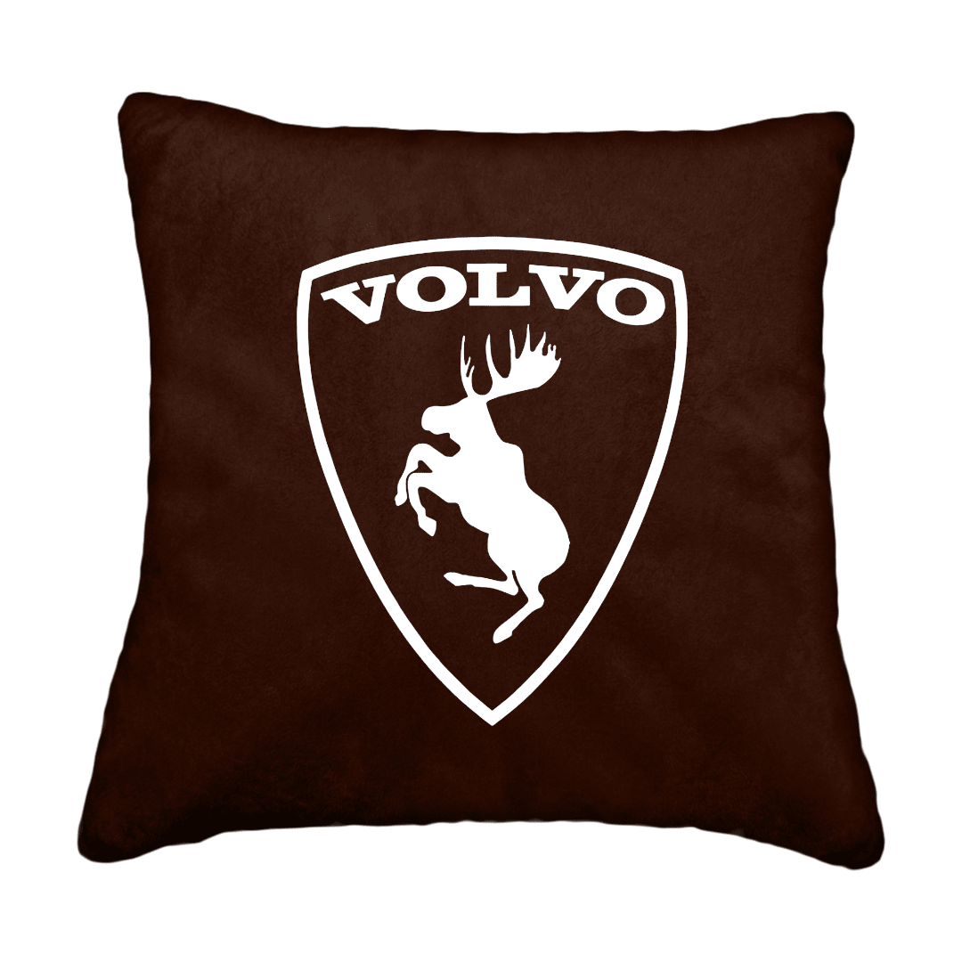Puder volvo logo - Kaffebrun - KJoF - Sort nappa - 