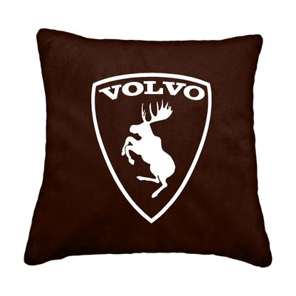 Puder volvo logo - Kaffebrun - KJoF - Sort nappa - 