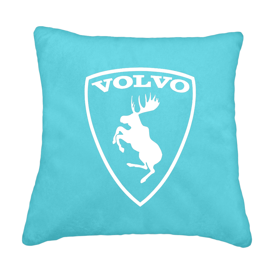 Puder volvo logo - Krikandgrøn - KJoF - Sort nappa - 